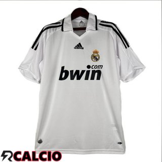 Prima Maglia Real Madrid Retro Bianco 2008-2009  Prima Maglia Real Madrid Retro Bianco 2008-2009