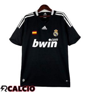 Terza Maglia Real Madrid Retro Nero 2008-2009  Terza Maglia Real Madrid Retro Nero 2008-2009
