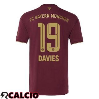 Maglia Bayern Monaco (Davies 19) Edizione Speciale Rosso 2022/2023  Maglia Bayern Monaco (Davies 19) Edizione Speciale Rosso 2022/2023