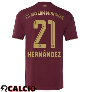 Maglia Bayern Monaco (Hernández 21) Edizione Speciale Rosso 2022/2023