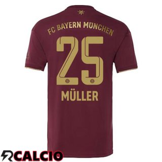 Maglia Bayern Monaco (Müller 25) Edizione Speciale Rosso 2022/2023