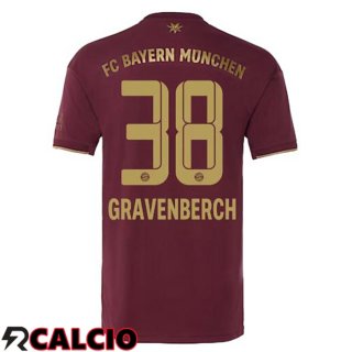 Maglia Bayern Monaco (Gravenberch 38) Edizione Speciale Rosso 2022/2023