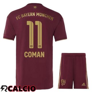 Maglia Bayern Monaco (Coman 11) Bambino Edizione Speciale Rosso 2022/2023