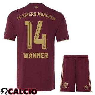 Maglia Bayern Monaco (Wanner 14) Bambino Edizione Speciale Rosso 2022/2023