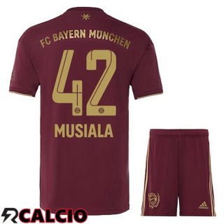 Maglia Bayern Monaco (Musiala 42) Bambino Edizione Speciale Rosso 2022/2023
