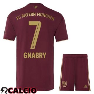 Maglia Bayern Monaco (Gnabry 7) Bambino Edizione Speciale Rosso 2022/2023