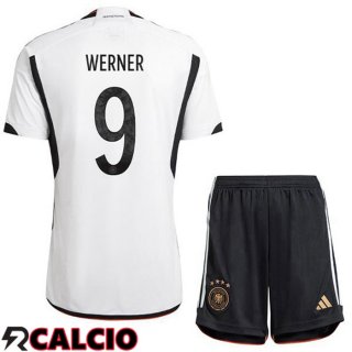 Prima Maglia Germania (VOLLAND 9) Bambino Nero Bianco 2022/2023