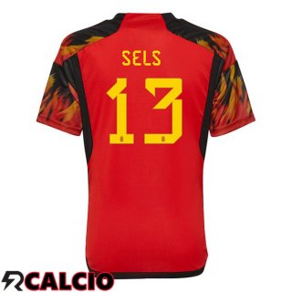 Prima Maglia Belgio (SELS 13) Rosso 2022/2023  Prima Maglia Belgio (SELS 13) Rosso 2022/2023