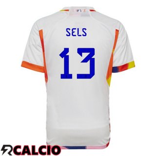 Seconda Maglia Belgio (SELS 13) Bianco 2022/2023  Seconda Maglia Belgio (SELS 13) Bianco 2022/2023
