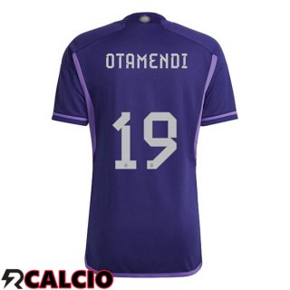 Seconda Maglia Argentina (OTAMENDI 19) Porpora 2022/2023  Seconda Maglia Argentina (OTAMENDI 19) Porpora 2022/2023