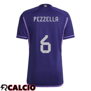 Seconda Maglia Argentina (PEZZELLA 6) Porpora 2022/2023  Seconda Maglia Argentina (PEZZELLA 6) Porpora 2022/2023