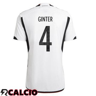 Prima Maglia Germania (GINTER 4) Nero Bianco 2022/2023  Prima Maglia Germania (GINTER 4) Nero Bianco 2022/2023