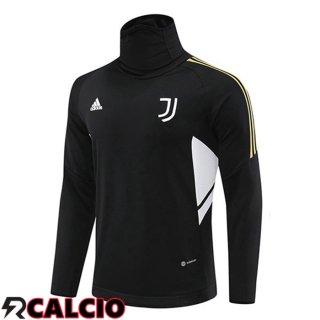 Felpe Allenamento Juventus Collo Alto Nero 2022/2023  Felpe Allenamento Juventus Collo Alto Nero 2022/2023