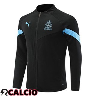 Giacca Calcio Marsiglia OM Nero 2022/2023  Giacca Calcio Marsiglia OM Nero 2022/2023