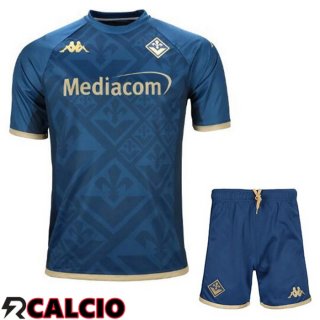Terza Maglia ACF Fiorentina Bambino Blu Royal 2022/2023  Terza Maglia ACF Fiorentina Bambino Blu Royal 2022/2023