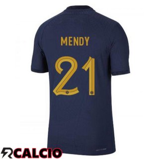 Prima Maglia Francia (MENDY 21) Blu Royal 2022/2023  Prima Maglia Francia (MENDY 21) Blu Royal 2022/2023