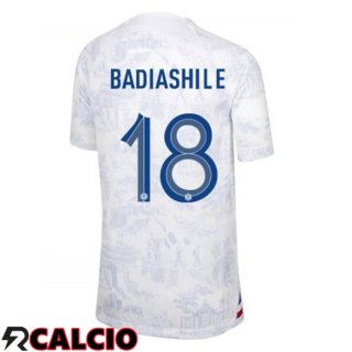 Seconda Maglia Francia (BADIASHILE 18) Bianco 2022/2023  Seconda Maglia Francia (BADIASHILE 18) Bianco 2022/2023