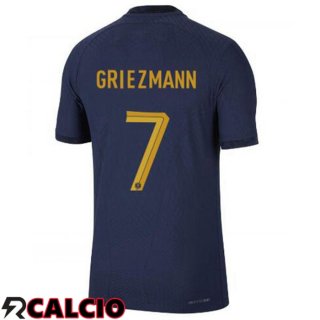 Prima Maglia Francia (GRIEZMANN 7) Blu Royal 2022/2023  Prima Maglia Francia (GRIEZMANN 7) Blu Royal 2022/2023