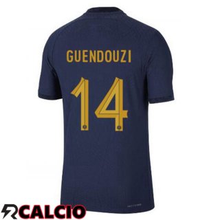 Prima Maglia Francia (GUENDOUZI 14) Blu Royal 2022/2023  Prima Maglia Francia (GUENDOUZI 14) Blu Royal 2022/2023