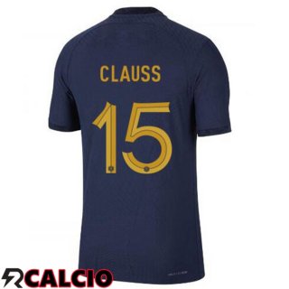 Prima Maglia Francia (CLAUSS 15) Blu Royal 2022/2023  Prima Maglia Francia (CLAUSS 15) Blu Royal 2022/2023