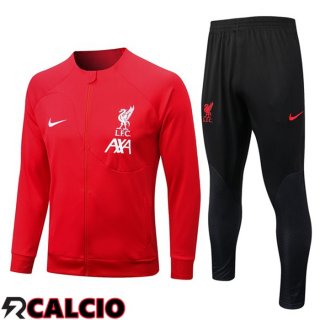 Insieme Tuta Calcio - Giacca FC Liverpool Rosso 2022/2023