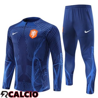 Tuta Calcio Paesi Bassi Blu Royal 2022/2023  Tuta Calcio Paesi Bassi Blu Royal 2022/2023