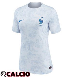 Seconda Maglia Francia Donna Bianco 2022/2023  Seconda Maglia Francia Donna Bianco 2022/2023