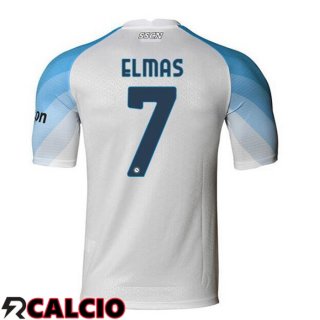 Prima Maglia SSC Napoli (Elmas 7) Bianco 2022/2023  Prima Maglia SSC Napoli (Elmas 7) Bianco 2022/2023