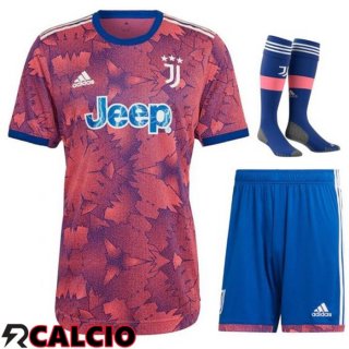 Insieme Terza Maglia Juventus (Pantaloncini + Calzini) 2022/2023
