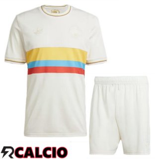 Maglia Nazionale Colombia Bambino Edizione del 100° anniversario Bianco 2024/2025