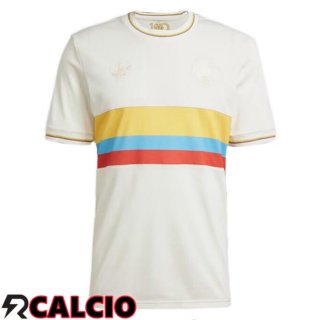 Maglia Nazionale Colombia Edizione del 100° anniversario Bianco 2024/2025  Maglia Nazionale Colombia Edizione del 100° anniversario Bianco 2024/2025