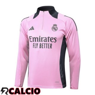 Felpa Allenamento Real Madrid Rosa 2024/2025