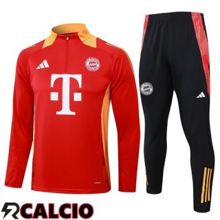 Insieme Tuta Calcio Bayern Monaco Rosso 2024/2025