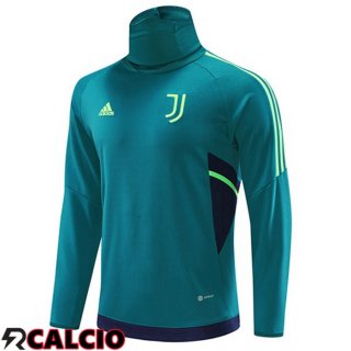 Felpa Allenamento Juventus Collo alto Verde 2022/2023  Felpa Allenamento Juventus Collo alto Verde 2022/2023