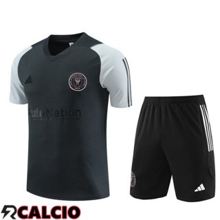 T Shirt Allenamento Inter Miami CF + Pantaloncini Grigio 2023/2024