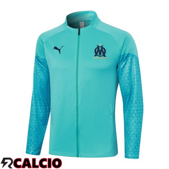 Giacca Calcio Marsiglia OM Blu 2023/2024  Giacca Calcio Marsiglia OM Blu 2023/2024