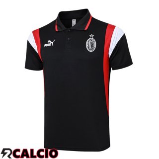 Maglia Polo AC Milan Nero 2023/2024