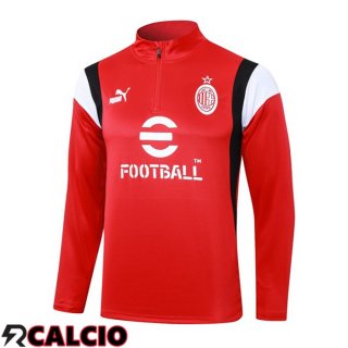 Felpa Allenamento AC Milan Rosso 2023/2024