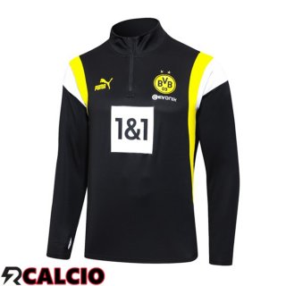 Felpa Allenamento Dortmund BVB Nero 2023/2024  Felpa Allenamento Dortmund BVB Nero 2023/2024