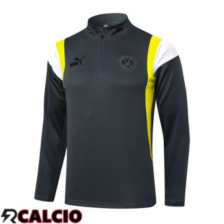 Felpa Allenamento Dortmund BVB Grigio 2023/2024  Felpa Allenamento Dortmund BVB Grigio 2023/2024