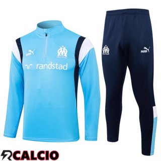 Insieme Tuta Calcio Marsiglia OM Blu 2023/2024