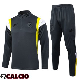 Insieme Tuta Calcio Dortmund BVB Grigio 2023/2024