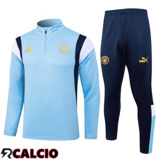 Insieme Tuta Calcio Manchester City Blu 2023/2024