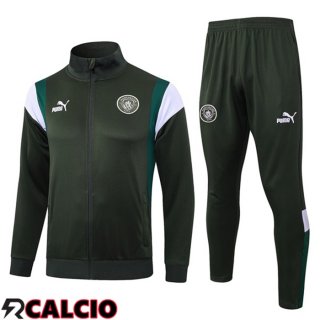 Insieme Tuta Calcio - Giacca Manchester City Verde 2023/2024