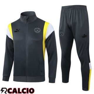 Insieme Tuta Calcio - Giacca Dortmund BVB Grigio 2023/2024