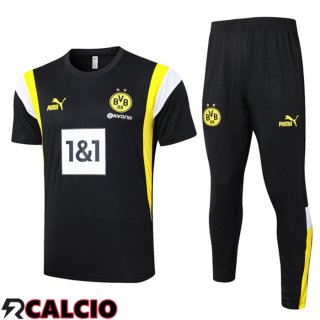 T Shirt Allenamento Dortmund BVB + Pantaloni Nero 2023/2024