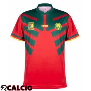 Terza Maglie Calcio Camerun Rosso Verde Coppa Del Mondo 2022  Terza Maglie Calcio Camerun Rosso Verde Coppa Del Mondo 2022