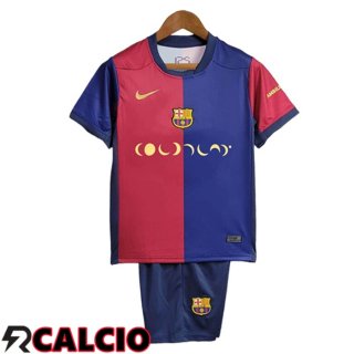 Prima Maglia Barcellona Bambino x coldplay 2024/2025