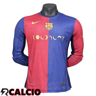 Prima Maglia FC Barcellona x Coldplay Manica Lunga 2024/2025