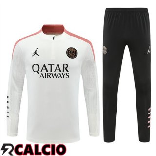 Insieme Tuta Calcio Paris PSG Bianco 2024/2025